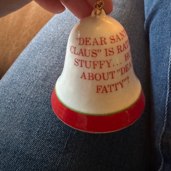 Vintage 1965 Vintage Snoopy Bell Ornament GUC Christmas Holiday - Picture 2 of 6